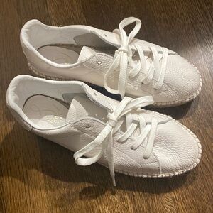 Sam Edelman white leather dylann sneakers size 8